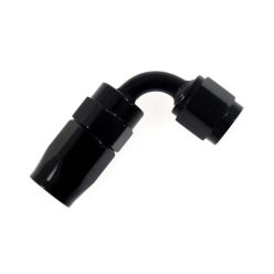 Swivel fitting 90deg AN6 Black