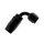 Swivel fitting 90deg AN6 Black