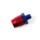 Swivel Fitting straight AN10-1/2NPT cutter forged