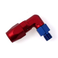 Swivel Fitting 90deg AN6-9/16-18NPT (AN6) cutter forged