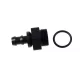 Push on oil cooler hose end AN6-M22 Push On