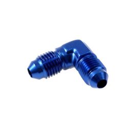 Male to male nipple 90deg AN4