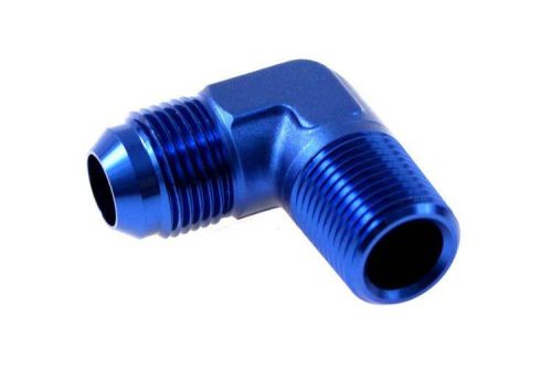 Male to male reduction 90deg AN4-3/8NPT