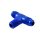 Flare tee AN6-1/4NPT-AN6