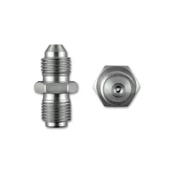   MALE-MALE ADAPTER WITH ORIFICE - 7/16" X 20 UNF (-4 JIC) TO 7/16" X 24 GARRETT GT SERIES TURBO