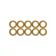 COPPER WASHERS - 8MM 10 pieces