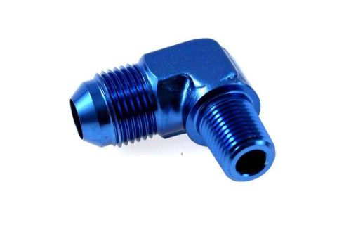Male to male reducer 90deg AN3 1/8NPT