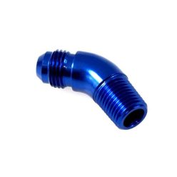 Full flow fitting 45deg AN4-1/2NPT