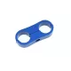 Billet aluminum line bracket 27mm