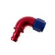 One Piece Forged Push-On Hose End 90deg AN10