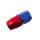 Reusable swivel hose end straight AN20