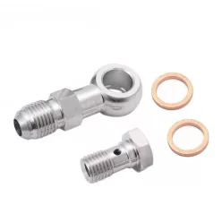 Banjo Bolt Kit M12x1.5 mm to 6AN with 2.5mm Restrictor
