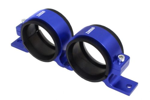 Fuel Pump Mounting 2x60mm Blue