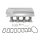 Intake manifold GM LS3/L92 Throttle 102mm