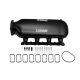 Intake manifold GM LS3/L92 Throttle 102mm