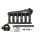 Intake manifold BMW M54 with throttle body and fuel rail