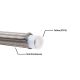 Fuel Hose AN16 PTFE Teflon with Stainless Steel Braid