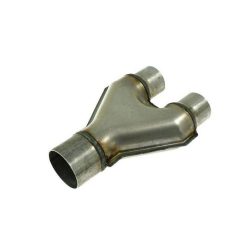   Rozsdamentes Acél Kipufogó Y-cső (Y-Pipe) - Átmérő 2"-2.25" (51-57mm)