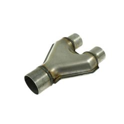 Stainless Y-Pipe Collector  2-2,5"