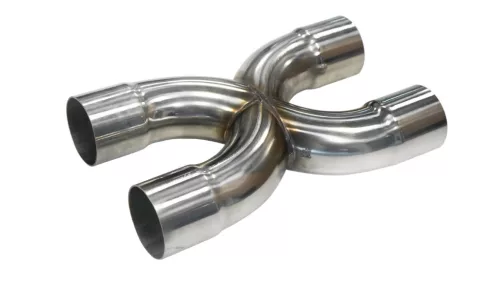 Exhaust Stamped X-Pipes 2,25" 57mm thk. 1,5mm