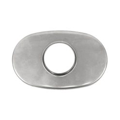 The muffler cap oval side central 95mm 127x203mm