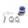 TurboWorks External WasteGate 40mm 0.5 Bar V-Band Blue