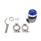 TurboWorks External WasteGate 40mm 0.5 Bar V-Band Blue