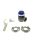 TurboWorks External WasteGate 50mm 0.5 Bar V-Band Blue