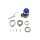 TurboWorks External WasteGate 45mm 0.5 Bar V-Band Blue
