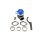 TurboWorks External WasteGate 38mm 0.5 Bar V-Band Blue