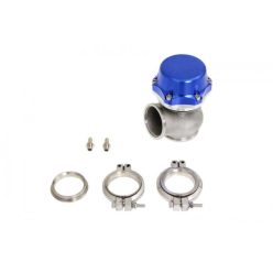   External WasteGate Replica Turbosmart 50mm 0.5 Bar V-Band Blue