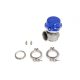 External WasteGate Replica Turbosmart 50mm 0.5 Bar V-Band Blue