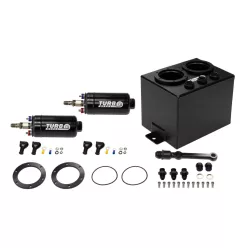   Swirl Pot 3L TurboWorks 2 pumps 300LPH + rail (included) Black