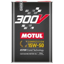   MOTUL 300V 15W-50 Competition Szintetikus  Verseny Motorolaj - 5L