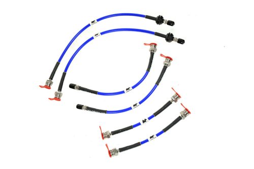 Nissan 350Z Brake Lines-Colour Black Colour Purple Colour Orange Colour Clear Colour Green Colour Blue - Transparent