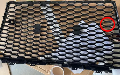 Grill Audi A7 C7 Gloss Black