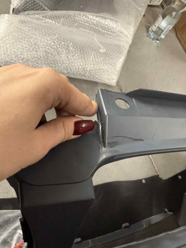 Bumper BMW 3 E92 E93 Front SRA DAMAGE