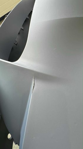 Front Bumper With PDC + SRA fit for BMW 3-Series (E90, E91) Sedan Touring (2005-2008) M-Tech Facelift Style DAMAGE