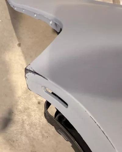 Bumper BMW 5 E60 Facelift Rear PDC 18mm