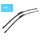 Front set dedicated silicon wiperblades Citroen C5 Opel Zafira