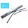 Front set dedicated silicon wiperblades Fiat Bravo Kia Ceed Peugeot 308 VW Caddy