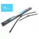 Front set dedicated silicon wiperblades Fiat Bravo Kia Ceed Peugeot 308 VW Caddy