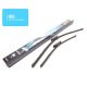 Front set dedicated silicon wiperblades Renault Clio IV Captur