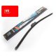 Flat frameless silicon wiperblade 375 mm