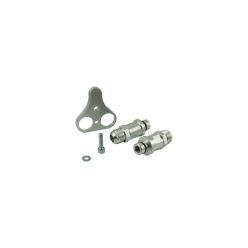   Oil cooler adapter for BMW Getrag DCT DKG gearbox + aluminium flare fittings M18x1.5 AN10