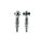 Control arm ends Nissan 350Z Z33 Adjustable Uniball