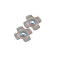 Clutch Disc Pack Tilton 64185-8-VV-52 7.25" BMW M57 S54 M60 M62 S62 28x35-10N [184mm / 7.25"]