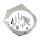 Gearbox adapter plate Honda K K20 K24 - Mazda RX-8