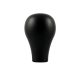Short black aluminum knob
