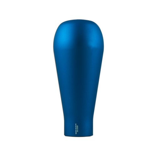 Long blue aluminum knob